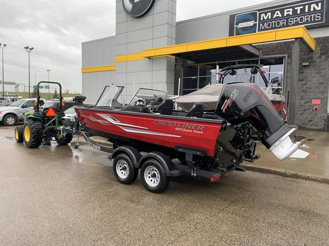 2023 Crestliner 1850 Super Hawk in Powerboats & Motorboats in Saskatoon - Image 3