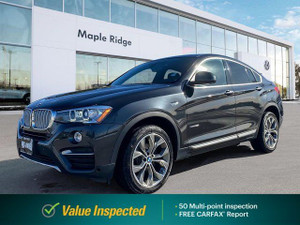 2018 BMW X4 XDrive28i | Heated Seats | AWD | Sunroof | Park Sensors | Power Liftgate | Backup Camera