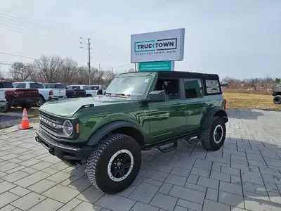 2023 Ford Bronco Black Diamond 4x4 Advance with the Sasquatch Package and the 2.7L Ecoboost. Gotta l...