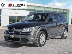 2016 Dodge Journey Canada Value Pkg | CLEAN CARFAX | WINTER / SUMMER TIRES | DUAL-ZONE CLIMATE |