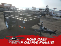 2024 Canada Trailers 4x8 Steel Side Utility