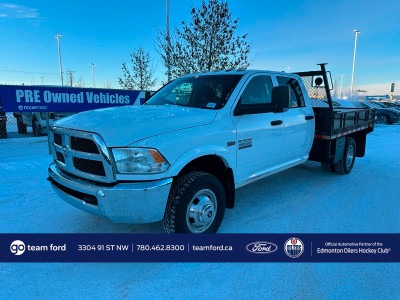 2014 Ram 3500 3500- ST, 4X4, V8, CLOTH, POWER OPTIONS AND MUCH M