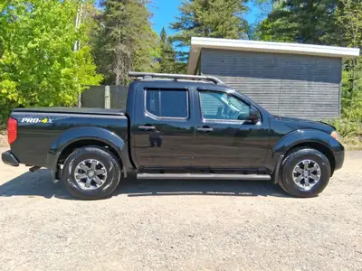 2019 nissan frontier pro-4x crew cabine. cover boite gps radio control volant banc chauffant bas kil...