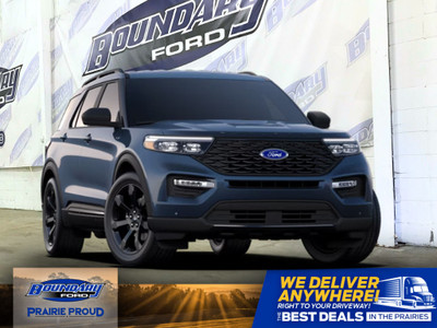  2024 Ford Explorer ST-LINE | TWIN PANEL MOONROOF | TRAILER TOW 