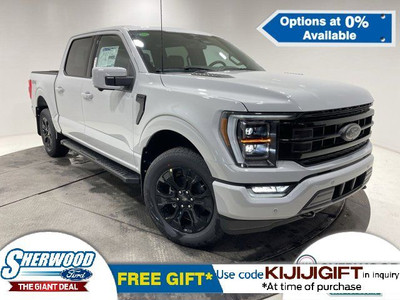 2023 Ford F-150 LARIAT - 502A, Moonroof, Power Tailgate, Liner