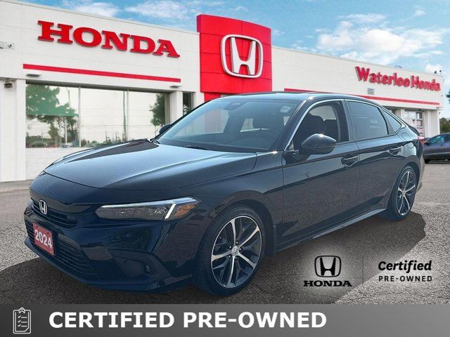 2024 Honda Civic Sedan Touring | ONE OWNER | LEATHER | NAVI in Cars & Trucks in Kitchener / Waterloo