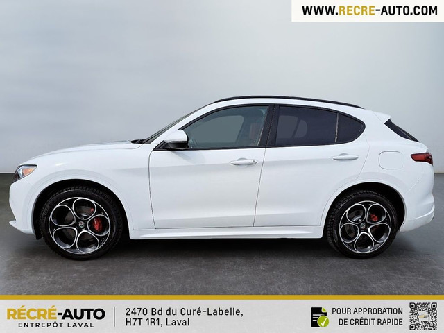 2020 Alfa Romeo Stelvio Ti Sport AWD CUIR ROUGE 280 HP 306 LBS T in Cars & Trucks in Laval / North Shore - Image 4