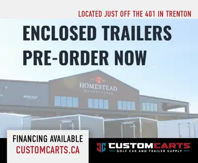 ARRIVING IN TRENTON Haulin 5x8 Enclosed Trailers - HLAFT58SA Haulin 3-Year Limited Warranty PRICE LE...