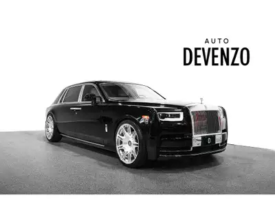 The King of all the Sedan, 2022 Rolls-Royce Phantom Extended Wheel Base, Black Metallic on Light Cre...