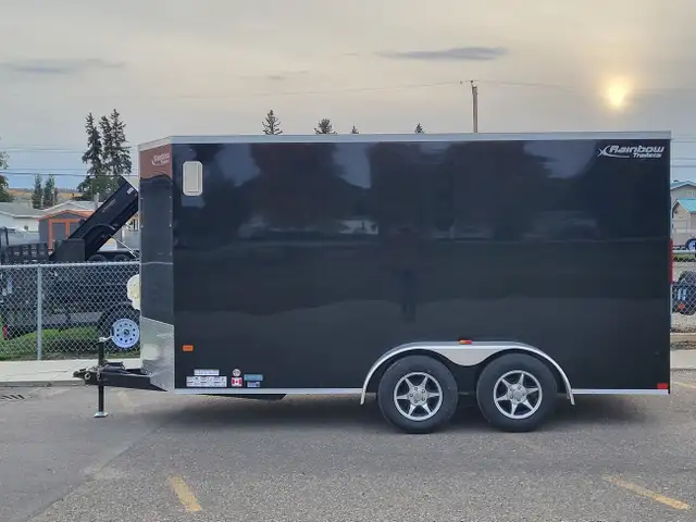 2025 RAINBOW 7'X14'+V-NOSE EXCURSION ENCLOSED in Cargo & Utility Trailers in Fort St. John - Image 4