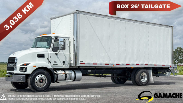 2024 MACK MD TRUCK DRY BOX VAN WITH TAILGATE in Heavy Trucks in Chilliwack - Image 2