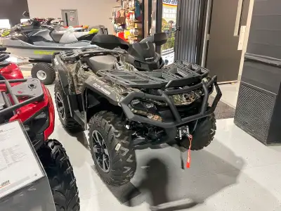 2024 CAN-AM OUTLANDER XT 1000R ATV STOCK #A099786 91HP ROTAX ACE ENGINE CVT TRANSMISSION SELECTABLE...