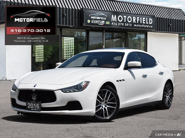 2016 Maserati Ghibli S Q4 AWD *Accident Free, Nav, Loaded* in Cars & Trucks in City of Toronto
