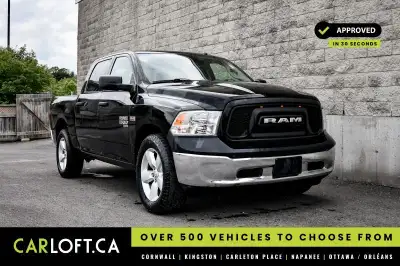 This 2021 Ram 1500 Classic is for sale today. This Crew Cab 4X4 pickup has 87,144 kms. It's black in...