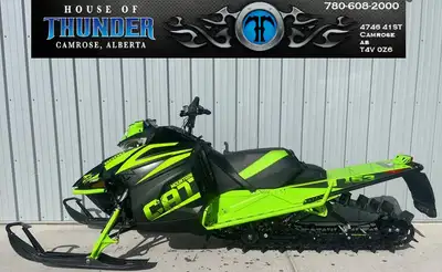 2018 Arctic Cat 153 Mountain Cat. The Ascender platform brings a whole new way to attack the mountai...