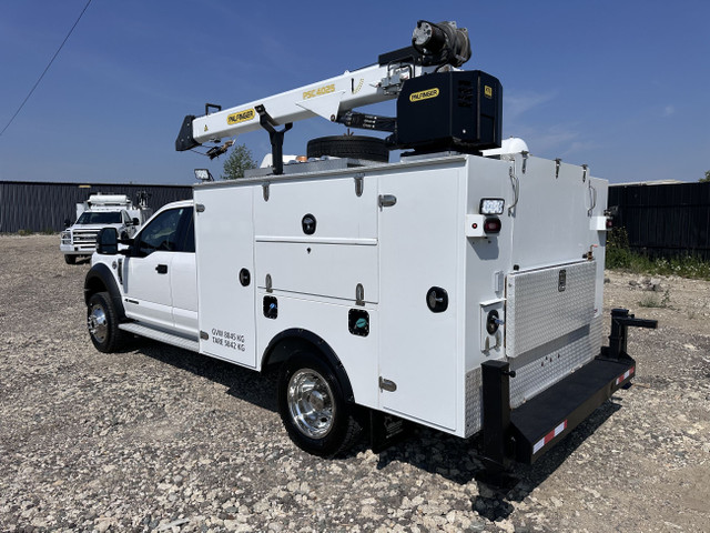 2018 Ford F550 ExtCab 4x4 Service Truck DSL 9FT 4000LBS VMAC in Heavy Trucks in Edmonton - Image 3