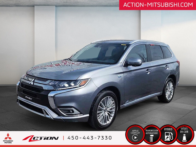 2022 Mitsubishi OUTLANDER PHEV GT S-AWC+TOIT OUVRANT+APPLE CARPL in Cars & Trucks in Longueuil / South Shore