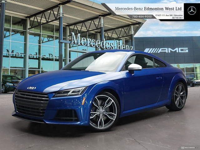 2017 Audi TTS 2.0T quattro 6sp S tronic Cpe - Sepang Blue Pearl  in Cars & Trucks in Edmonton