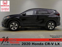 Recent Arrival! 2020 Honda CR-V LX Black AWD CVT 1.5L I4 Turbocharged DOHC 16V LEV3-ULEV50 190hp BRA... (image 1)