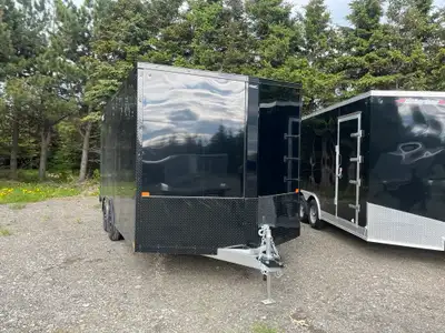 sell cargo trailer enclosed trailer remorque trailer fermé no- galvanize + also some utility galvani...