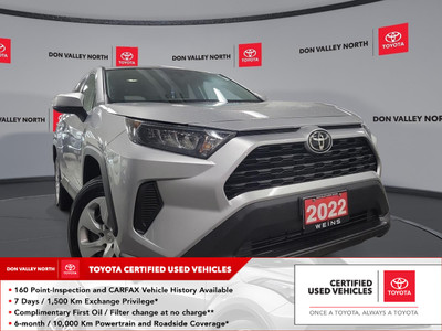 2022 Toyota RAV4 LE GRADE | ACCIDENT FREE | APPLE CARPLAY | N...