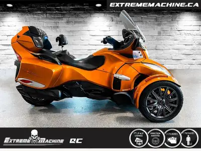 2014 Can-Am SPYDER RT-S SE6 MOTEUR 1330CC!!! LES SPÉCIALISTES DANS LE DOMAINE DES VÉHICULES RÉCRÉATI...