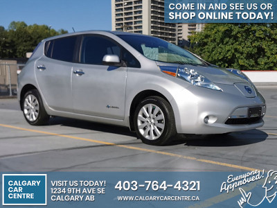 2016 Nissan LEAF ELECTRIC $189B/W /w Backup Camera, Heated Seats