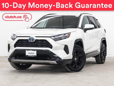 2022 Toyota RAV4 Hybrid SE AWD w/ Apple CarPlay & Android Auto, 