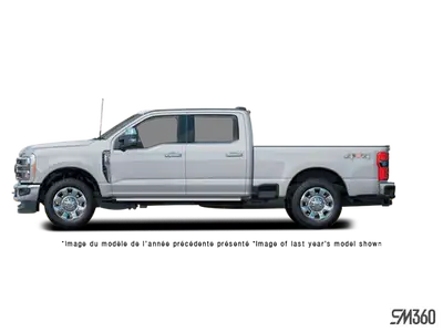 This Ford Super Duty F-350 SRW has a strong Intercooled Turbo Diesel V-8 6.7 L/406 engine powering t...