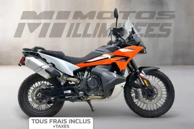 KTM 890 ADVENTURE 2023 Orange 17080 km au compteur. Motos Illimitées Terrebonne. Prix de vente inclu...