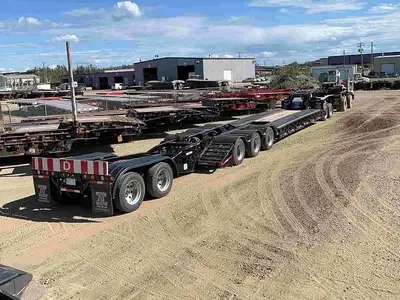 AMVIC licensed business LBH1195-C12 J1196-C12 B1194-C12 2023 Gerry's 10 Axle Hydraulic Low Bed Combi...