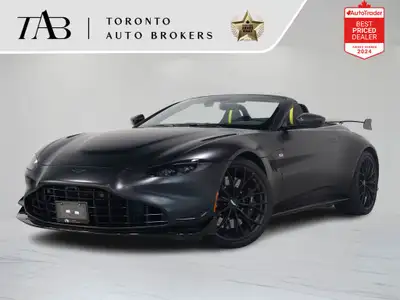This 2023 Aston Martin Vantage F1 Edition Roadster blends open-air exhilaration with track-bred perf...