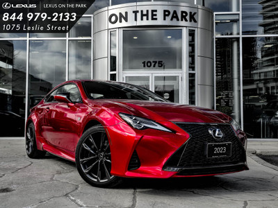  2023 Lexus RC F Sport Pkg 2|AWD|Leasing Available|Trades Welcom