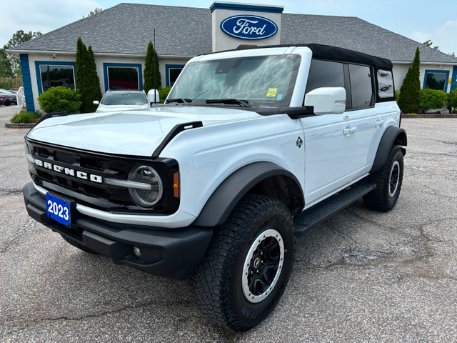 2023 Ford BRONCO 4 DOOR OUTER BANKS ADVANCED | ONE Owner | Sasqu in Cars & Trucks in Windsor Region