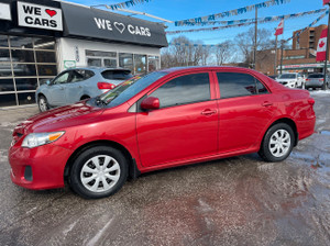 2013 Toyota Corolla CE BT PARK ASSIST HEAT SEATS SUNROOF....PERFECT COND.