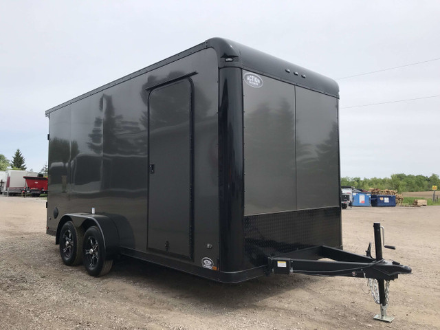 2025 IRON SERIES IRON V-NOSE CARGO - TANDEM AXLE STEEL TRAILER in Cargo & Utility Trailers in London - Image 3