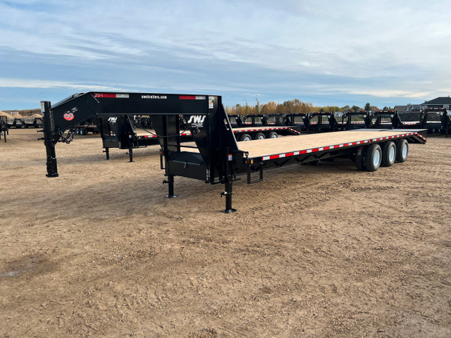 2025 SWS 34' Gooseneck Trailer (3) 10K Axles in Cargo & Utility Trailers in Edmonton - Image 2