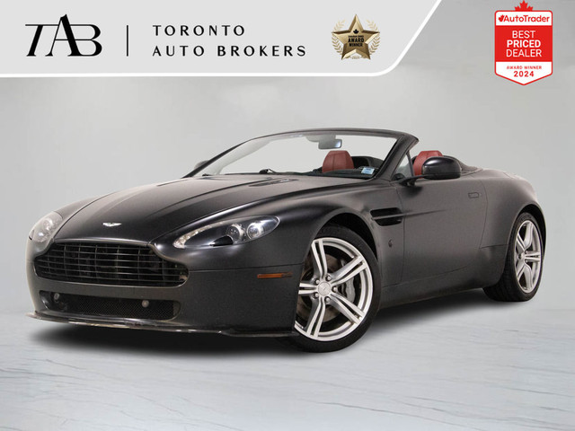 2010 Aston Martin Vantage CONVERTIBLE | MANUAL | 19\" RIM | CARB in Cars & Trucks in Mississauga / Peel Region