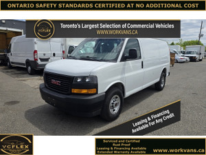 2019 GMC Savana G2500 - V6 Gas - BTooth/Cruise/Camera/Divider