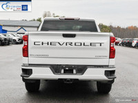 Summit White 2023 Chevrolet Silverado 1500 Custom 4WD 8-Speed Automatic 2.7L I4 Turbocharged DOHC 16... (image 4)