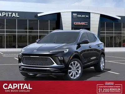 This 2025 Buick Encore GX in Ebony Twilight Metallic is equipped with AWD and Turbocharged 1.3/ engi...