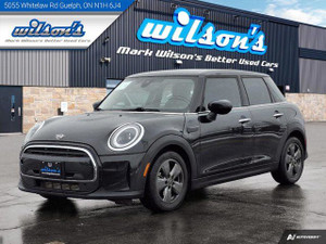 2023 MINI Cooper Cooper  4-Door Hatch | Auto | Leather | Nav | Sunroof | Heated Seats | Rear Camera and more!