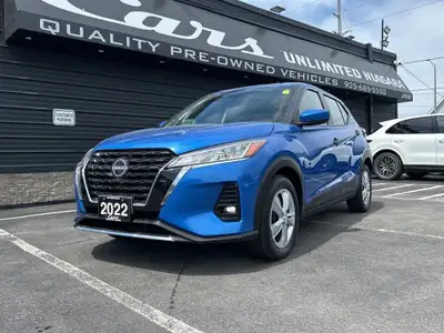 AFFORDABLE ONE OWNER AND ACCIDENT FREE NISSAN KICKS S MODEL WITH ONLY 46,692 KM AND IMPRESSIVE EFFIC...