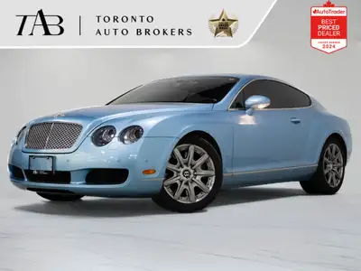 This beautiful 2005 Bentley Continental GT is a local Ontario vehicle with a clean Carfax report. Wi...