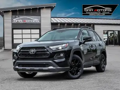2022 Toyota RAV4 TRD Off-Road | AWD | Black | 55,256 KM | Rugged styling meets daily comfort. TRD wh...