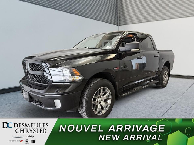2018 Ram 1500 Crew Cab bighorn 4x4b Diesel Cuir Camera recul Mag in Cars & Trucks in Laval / North Shore