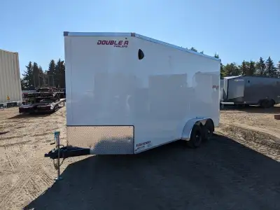 DELIVERY IN CALGARY & SURROUNDING AREAS AVAILABLE. 2025 Double A Ruger Series 7' X 16' Enclosed Carg...