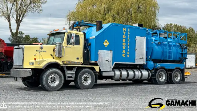 2009 WESTERN STAR 4900SA 8X4 TWIN-STEER VACUUM EXCAVATOR TRUCK in Heavy Trucks in Chilliwack - Image 3