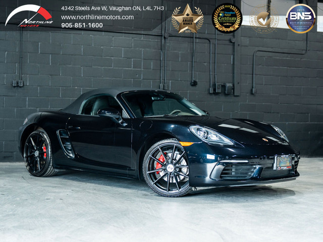2018 Porsche 718 Boxster Roadster/RARE MANUAL/PARK ASSIST/CAM/CL in Cars & Trucks in Mississauga / Peel Region