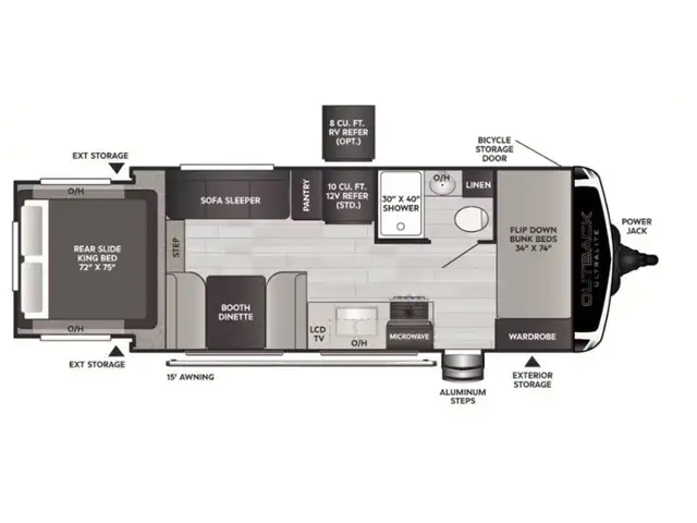 2023 Keystone RV Outback 21OURS in RVs & Motorhomes in Laurentides - Image 6